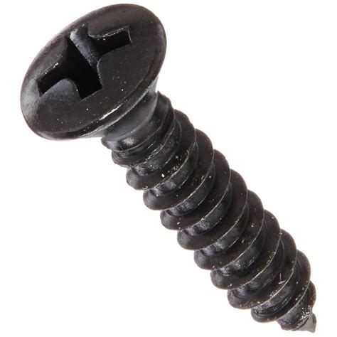 black oxide rope screws